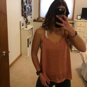 forever 21 pink tank top